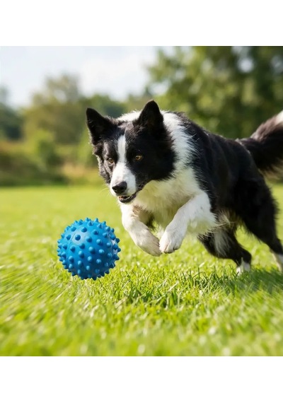 Runaway Dikenli Köpek Oyuncak Topu Ve Diş Eti Masaj Aleti