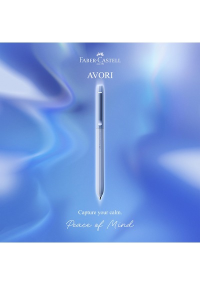 Faber-castell Avori Tükenmez Kalem, Artic Blue ---