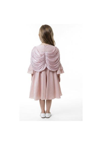 Xo Kids Kız Çocuk Elbise 3-10 Yaş 989 Pembe