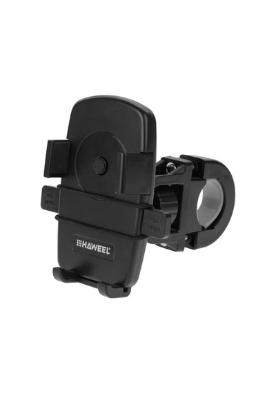 Haweel 360 Donerli Universal Telefon Bisiklet Tutucu- 5775 Siyah