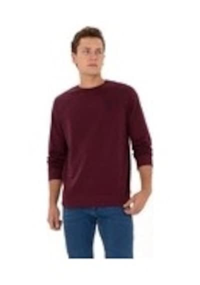 Us Polo Assn. U.s. Polo Assn. Erkek Sweatshirt Vr177 Modern Bordo