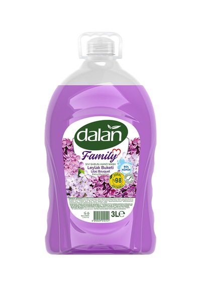 2 Adet Dalan Sıvı Sabun Leylak 3 L