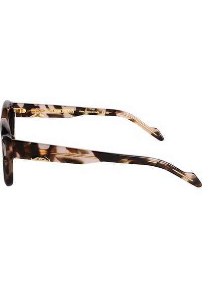 Original Vintage Sunglasses Naples Baroque Nq 02 Dark Pink 51 Kadın Güneş Gözlüğü