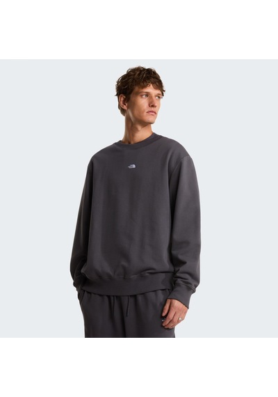 The North Face U Essentıal Lıght Relaxed Crew Unisex Sweatshirt Nf0a8gqcrhı1 Gri