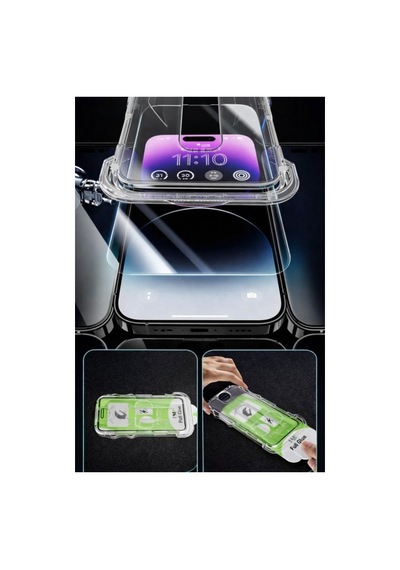 İphone 13 Pro Epro 5d Şeffaf Ekran Koruyucu Cam Full Kaplama