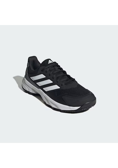 Adidas If0458 Courtjam Control 3 M Erkek Spor Ayakkabı Siyah Beyaz Siyah - Beyaz
