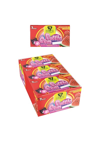Şekerli 7'li Karpuz Aromalı Sakız 14,5gr 24 Adet