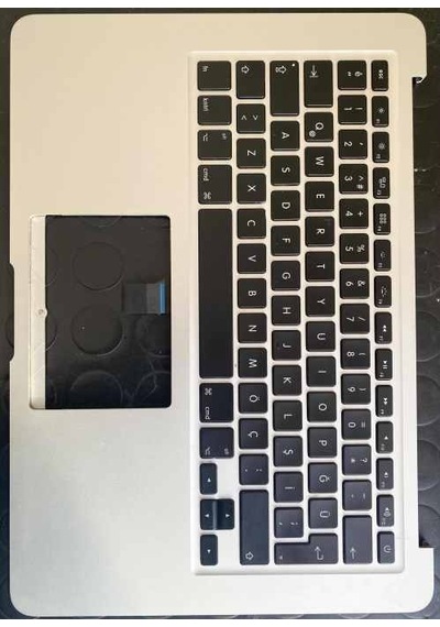 Apple Uyumlu MacBook Air A1466 Üst Kasa Topcase Klavye Backlight 2012/2017