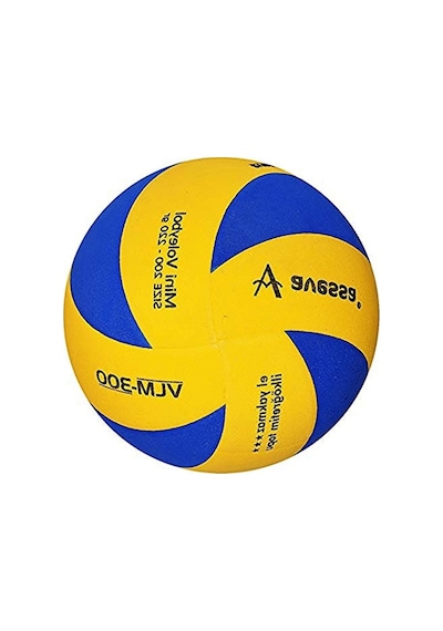 Unisex Mavi Voleybol Topu - Tek Beden Seçeneği İle Açık Gri