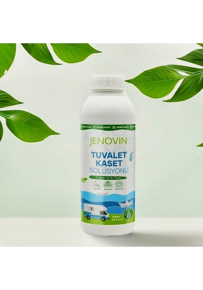 Jenovin Doğa Dostu Çam Aromalı Karavan Wc Kaset Losyonu 1 L + Ölçek