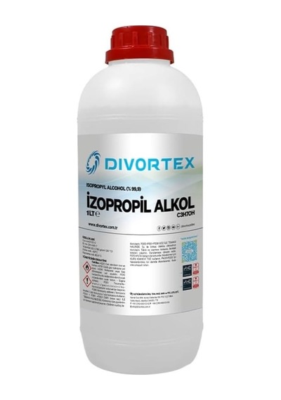 Ipa Izopropil Alkol C3h70h % 99.9 Saflık 1 Lt 10'lu Set