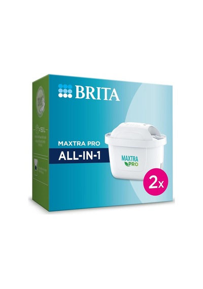 Brıta : Maxtra Pro All-ın-1 Yedek Su Arıtma Filtresi, 2 Li