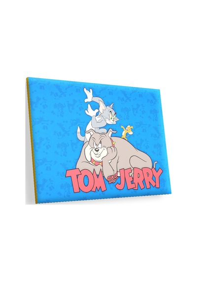 Cakasepetim Tom Ve Jerry İle Köpek Macerası Ahşap Mdf Tablo