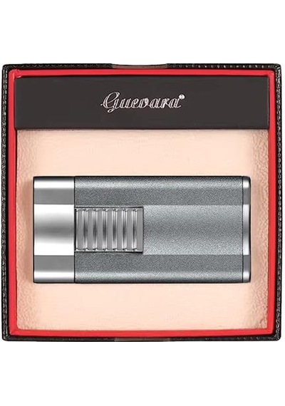 Gunmetal Perde Alev Metal Puro Çakmağı - Tr7161