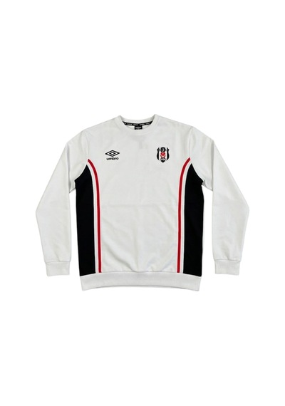 Umbro Beşiktaş Antrenman Sweat Beyaz 25/26 BEYAZ