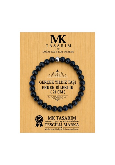 Gerçek Yıldız Taşı Erkek Bileklik Mk.8000.005 - Rahatlık-dinginlik-enerji- Stres Bilekliği Çok Renkli Gerçek Yıldız Taşı Erkek Bileklik Mk.8000.005 - Rahatlık-dinginlik-enerji- Stres Bilekliği Çok Renkli