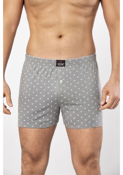 Erdem Karışık 3'lü Desenli Penye Boxer 1400dsn03 DESENLİ