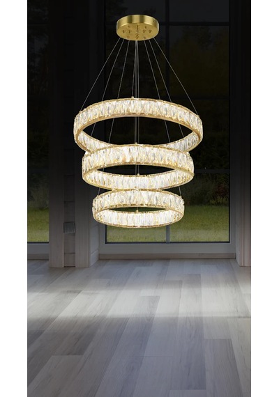 Vista 60'lık Taşlı Avize 3146-w94-3q-kx Eskitme