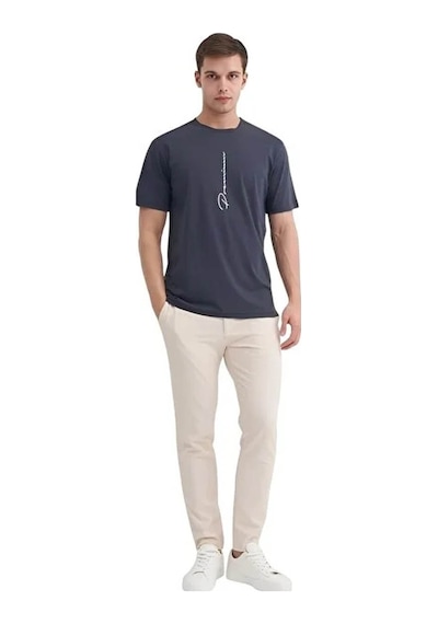 Cazador Regular Fit Antrasit Erkek T-shirt 40910