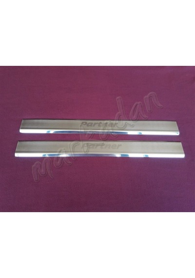 Woc Chrome Peugeot Partner Krom Kapı Eşiği 1996-2008 2 Parça Pasl N11.21