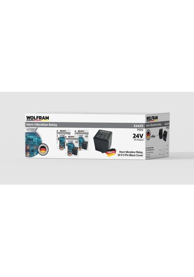 Röle Korna Titretme Pro 24v 5 Adet - Wolfram 64435