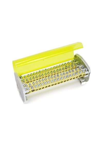 Çetsan 2+18 Delikli 4 Kutuplu Dağıtım Ünitesi Kapaklı 125 Amper 7x12mm