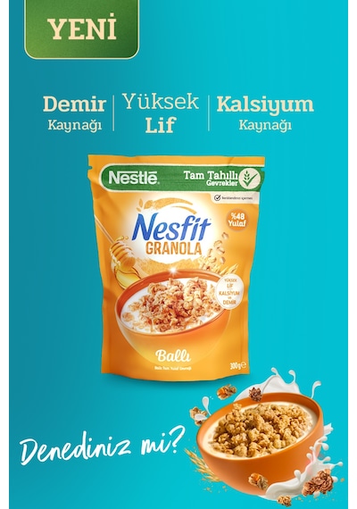Nesfit Granola Ballı 300 Gr