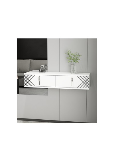 Carmen 90 Cm Duvara Monte Kapaklı Raflı Makyaj Masası Dresuar Beyaz-gümüş Beyaz-gümüş Carmen 90 Cm Duvara Monte Kapaklı Raflı Makyaj Masası Dresuar Beyaz-gümüş Beyaz-gümüş