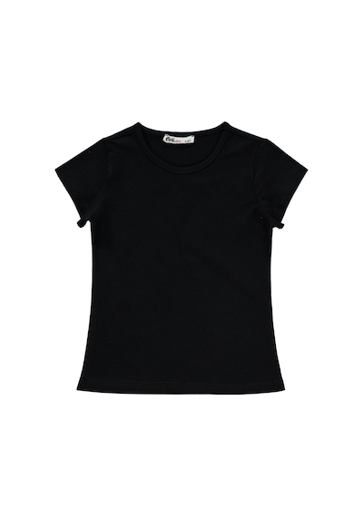 Civil Girls Basic 2-5 Yaş Tişört - Siyah