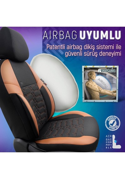 Otom Elegance Design Premium Özel Tasarım Oto Koltuk Kılıfı 553447303