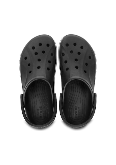 Crocs Bayaband Clog Günlük Unisex Terlik Black White Beyaz - Siyah