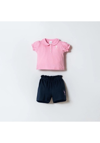 U.s. Polo Assn Şortlu Takım 3028 Pembe