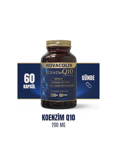 Novacolin Koenzim Q10 60 Kapsül