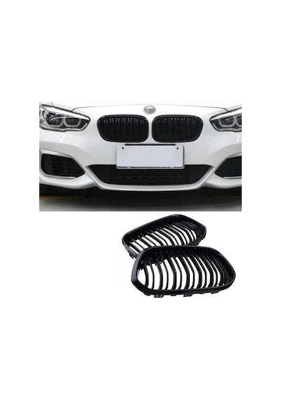 Bmw 1 Serisi F20 Ön Panjur Böbrek 2015-2018 Arası Uyumlu