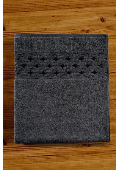 Oppolo 70x140 Banyo Havlusu, Antrasit Çok Renkli