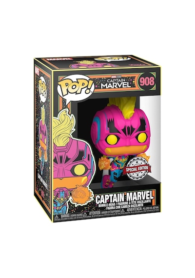 Pop Captain Marvel Figür - 908 Special Edition