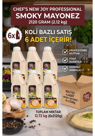 Smoky Mayonez 2120 G X 6 Adet - 1 Koli Koli Bazlı Avantaj Paketi