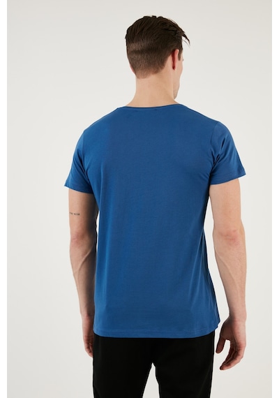 Buratti Pamuklu Slim Fit Bisiklet Yaka Erkek T Shirt 541California24 Parliament