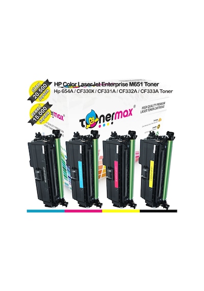 Hp Cf330X / Hp Color Laserjet M651 Uyumlu Toneri