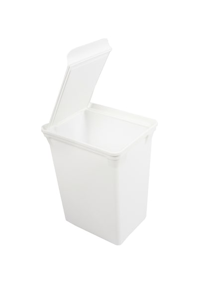 Qutu Q-Trash Bın 20 L Beyaz Çöp Kovası Beyaz