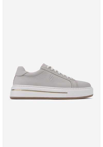 Valmenti Erkek Hakiki Deri Gri Sneakers & Spor Ayakkabı 298 3258-8086 Erk Ayk Y26 Grı Amazon Malavı