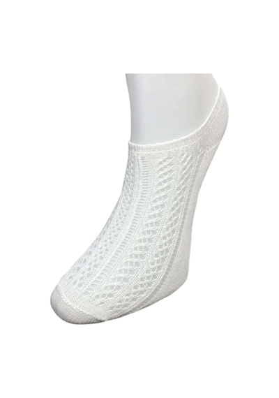 Royaleks 3 Adet Kadın Sneaker Dantelli File Pamuklu Yumuşak Çorap RYL-RNKCR3001 Çok Renkli