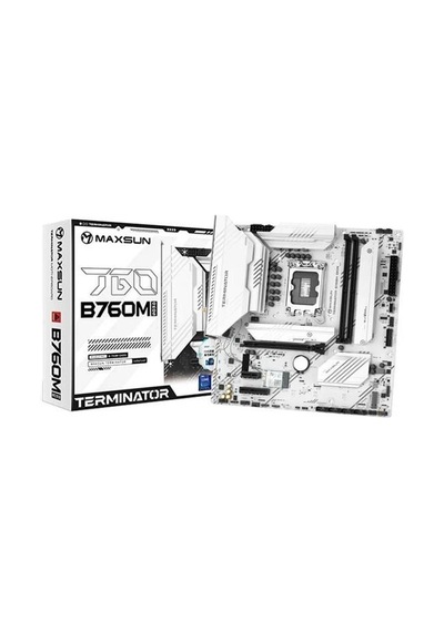 Maxsun Temınatör B760m Gkd5 Ice Ddr5 Hdmı-dp Pcıe 5.0 1700p Matx