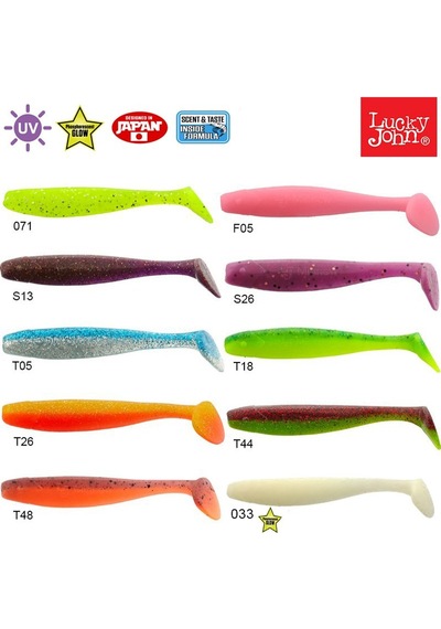 Lucky John Minnow 2.2 5.59 Cm 10p Silikon Yem