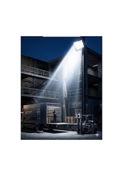 300w Led Projektör Beyaz Işık,yüksek Lümen, Bahçe Aydınlatma,sokak Aydınlatma