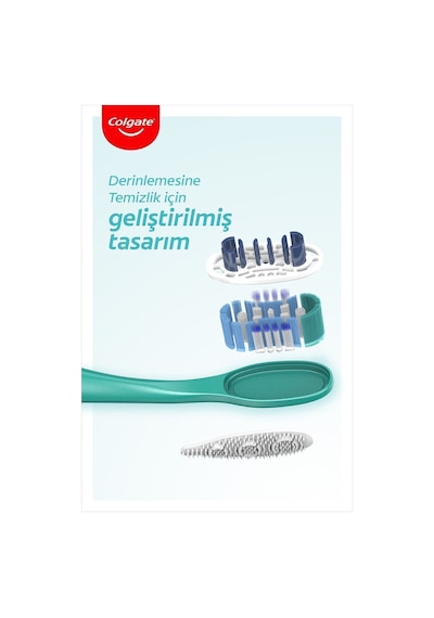 Colgate 360 Komple Ağız Temizliği Çok Yönlü Koruma Yumuşak Diş Fırçası 1+1 Fırça Kabı Hediye