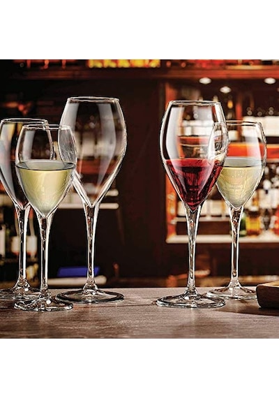 Paşabahçe Dajar 64657 Monte Carlo 6 X Kırmızı Şarap, 265 Ml Ahşap