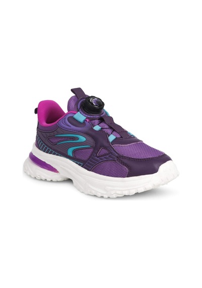 Buckhead 3053 Akıllı Bağcıklı Flex Foam Taban Unisex Çocuk Ayk. Lila LILA