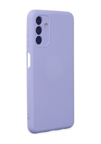 Samsung Uyumlu Galaxy A04s Uyumlu Kılıf Nano İçi Kadife Silikon - Lila