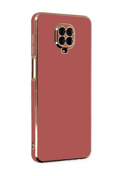 Xiaomi Redmi Note 9 Pro Kılıf Volet Silikon - Kırmızı Kirmizi